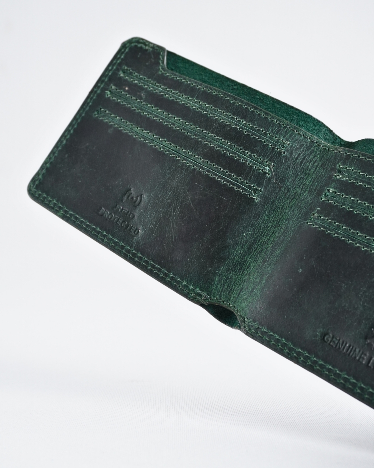 Heritage - Men’s Original Leather Wallet (Rugged Green) Heritage - Men’s Original Leather Wallet (Rugged Green)