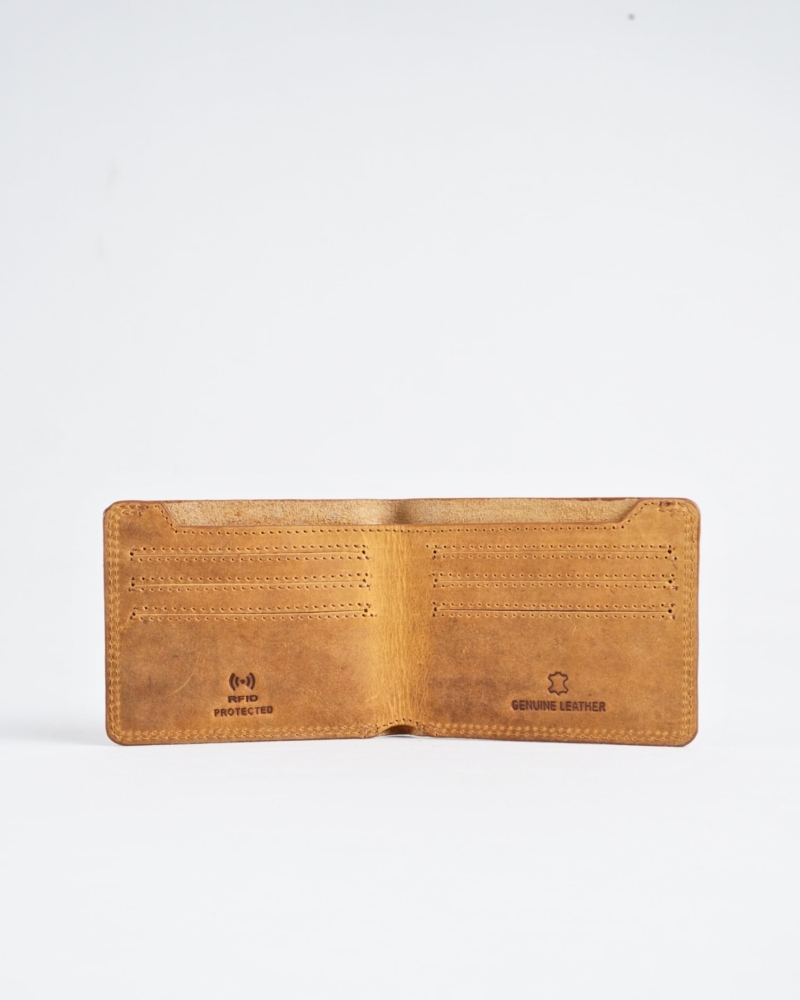 Heritage - Men’s Original Leather Wallet ( Rugged Tan)