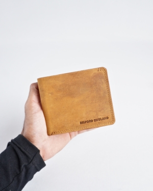 Heritage - Men’s Original Leather Wallet ( Rugged Tan)