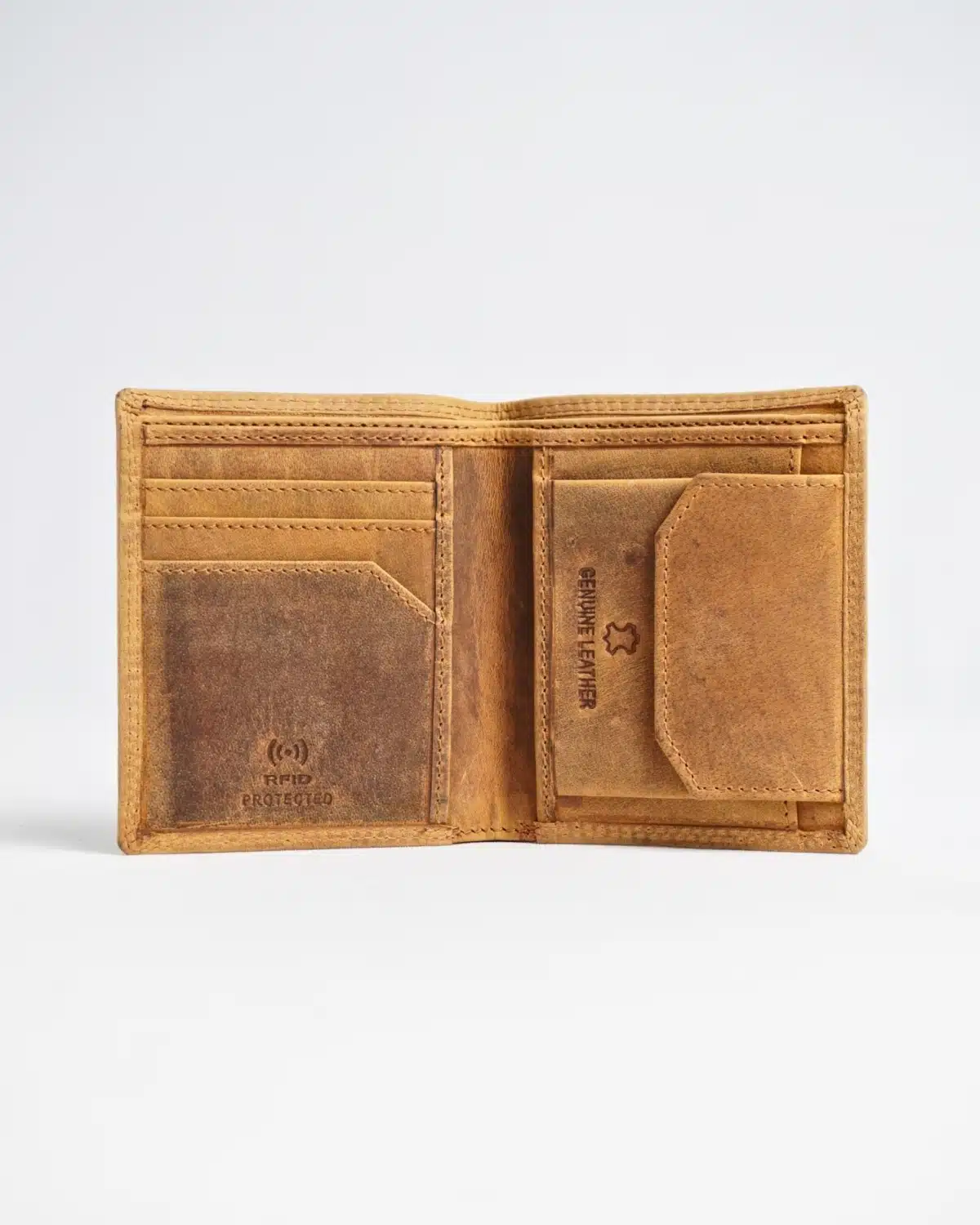 Hyde Men’s Original Leather Wallet (Rugged Tan) Hyde Men’s Original Leather Wallet (Rugged Tan)