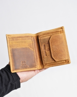 Hyde Men’s Original Leather Wallet (Rugged Tan)