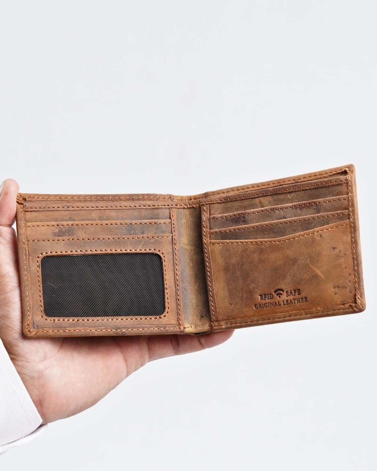 Marco Men’s Original Leather Wallet (Vintage Chestnut) Marco Men’s Original Leather Wallet (Vintage Chestnut)