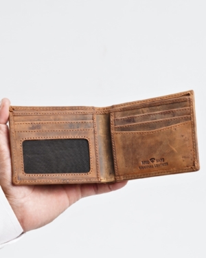 Marco Men’s Original Leather Wallet (Vintage Chestnut)