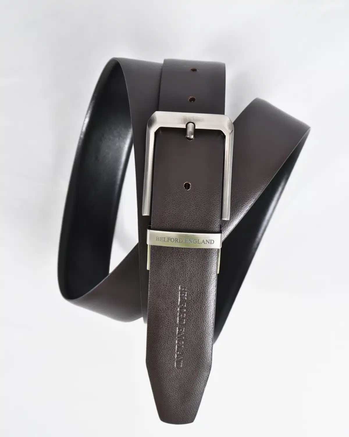 Mexico - Men's Original Leather Belt Reversible (Classic Black & Brown) Mexico - Men's Original Leather Belt Reversible (Classic Black & Brown)