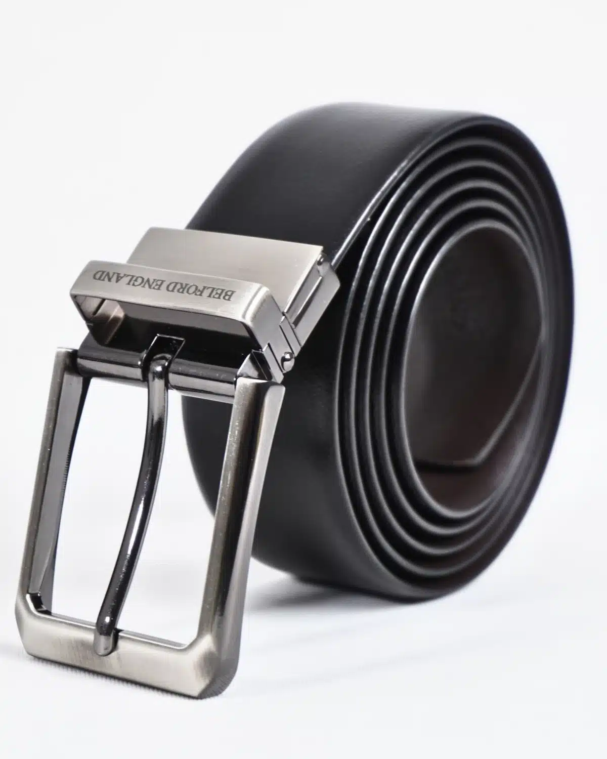 Mexico - Men's Original Leather Belt Reversible (Classic Black & Brown) Mexico - Men's Original Leather Belt Reversible (Classic Black & Brown)