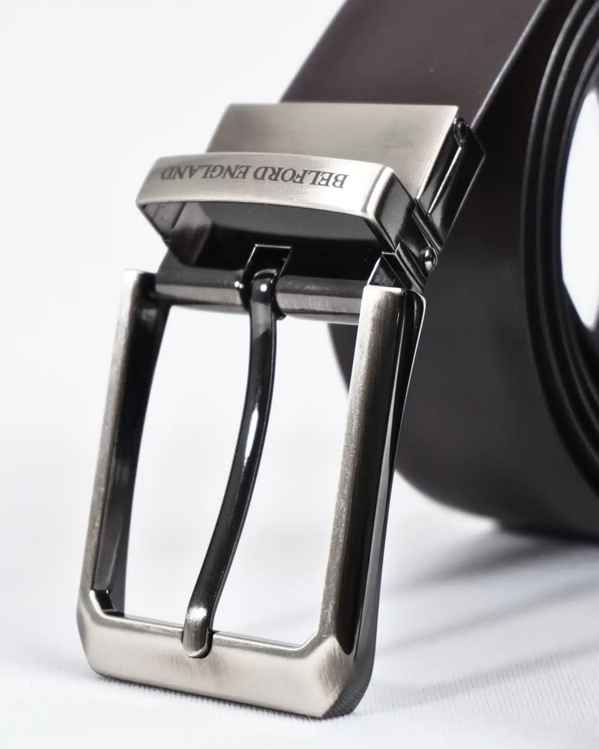 Mexico - Men's Original Leather Belt Reversible (Classic Black & Brown) Mexico - Men's Original Leather Belt Reversible (Classic Black & Brown)