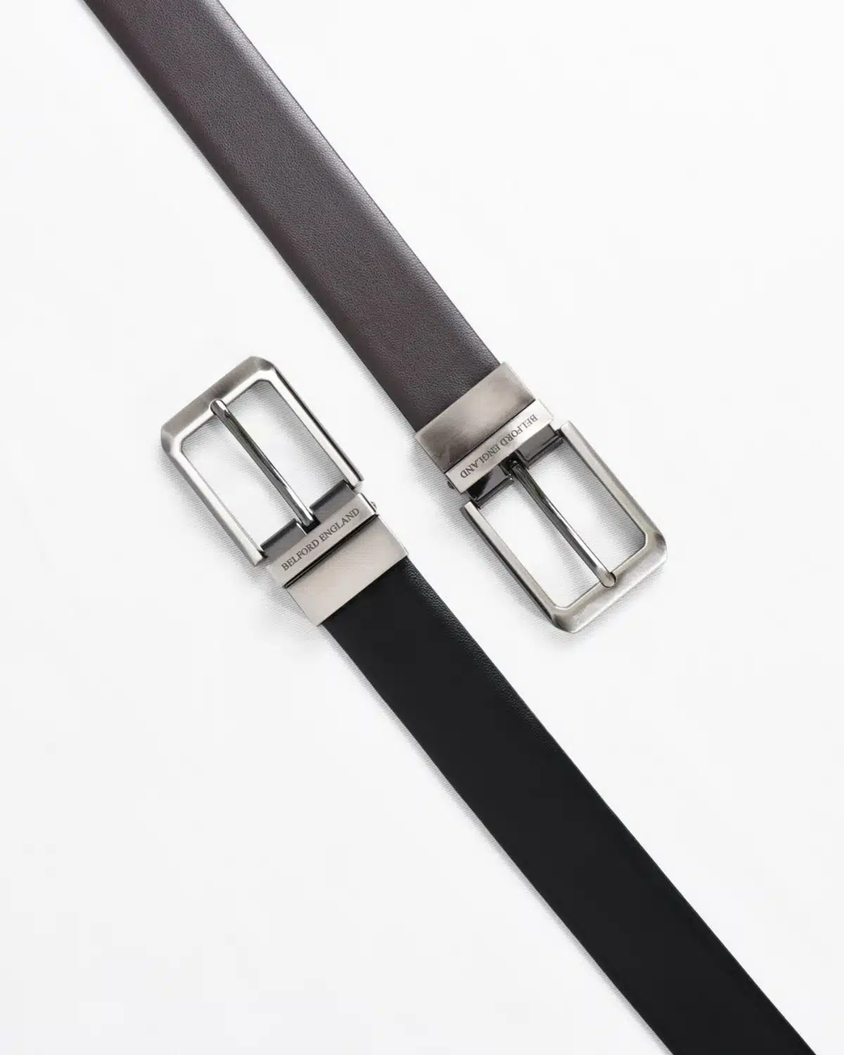 Mexico - Men's Original Leather Belt Reversible (Classic Black & Brown) Mexico - Men's Original Leather Belt Reversible (Classic Black & Brown)
