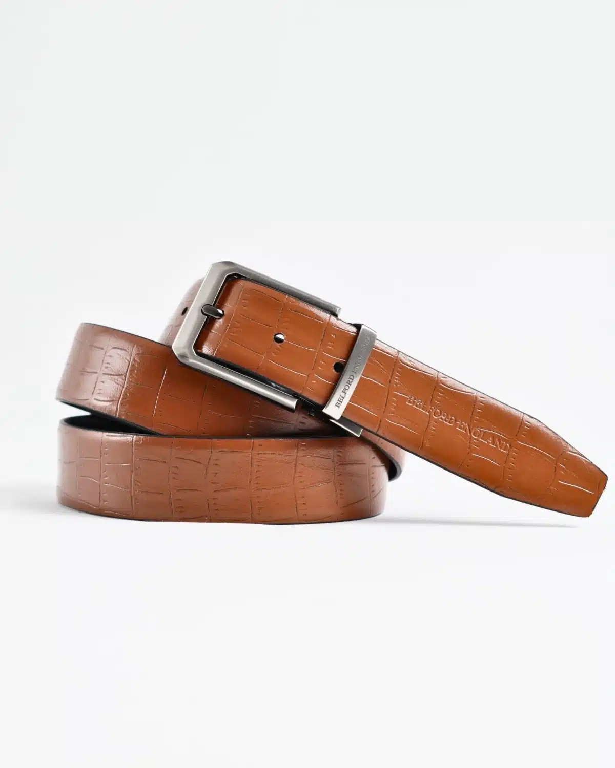 Arizona - Men's Original Leather Belt Reversible (Black & Tan) Arizona - Men's Original Leather Belt Reversible (Black & Tan)