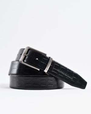 Arizona - Men's Original Leather Belt Reversible (Black & Tan)