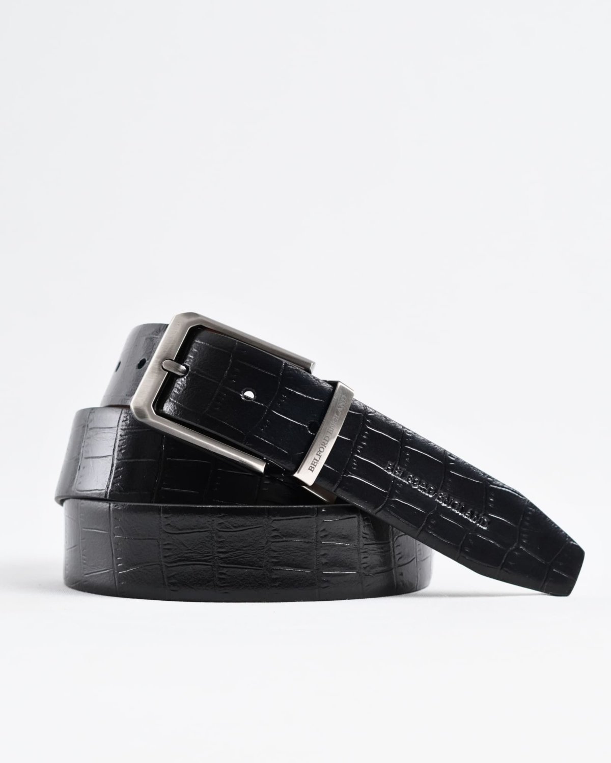 Arizona - Men's Original Leather Belt Reversible (Black & Tan) - 28-44 - Fits Waist Size: 28-44