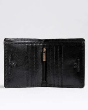 Aubrey - Men’s Original Leather Wallet (Jet black)