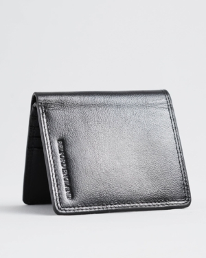 Aubrey - Men’s Original Leather Wallet (Jet black)