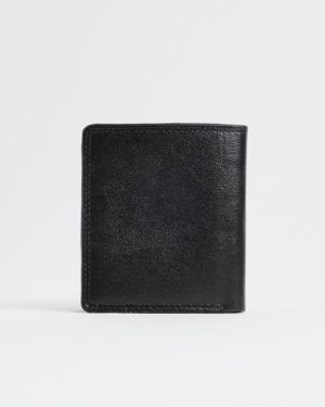 Aubrey - Men’s Original Leather Wallet (Jet black)