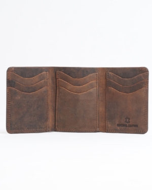 Enfield - Men’s Original Leather Wallet (Rugged Brown)