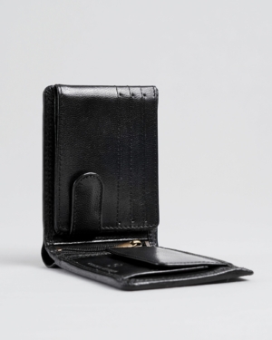 Harvard Men’s Original Leather Wallet (Jet Black)
