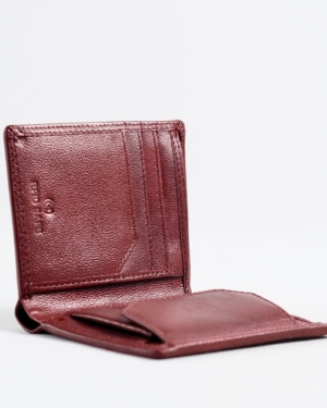 Hyde Men’s Original Leather Wallet (Brown & Cherry Blend)