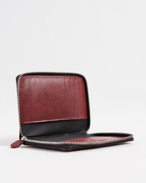 Oliver - Original Leather Sleek Passport Holder (Brown and Cherry Blend)