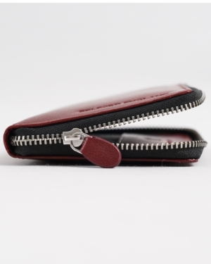 Oliver - Original Leather Sleek Passport Holder (Brown and Cherry Blend)