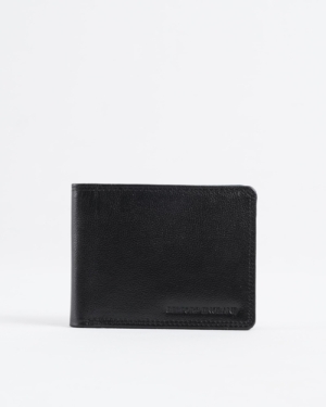 Real Madrid - Men’s Original Sleek Leather Wallet (Black)