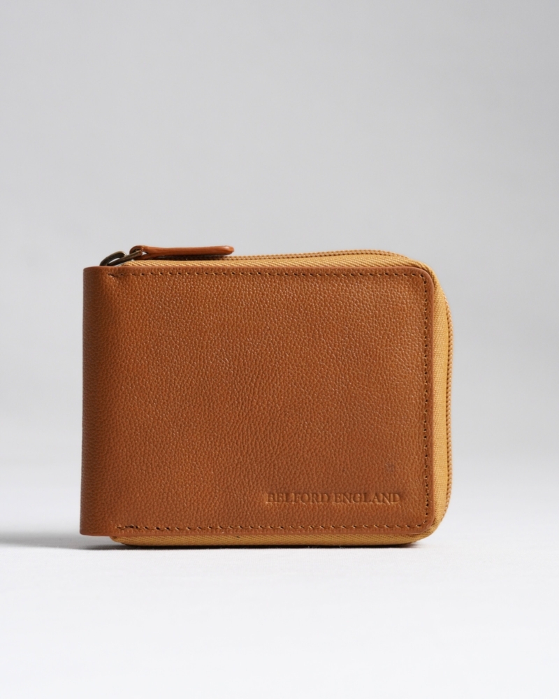 Tokyo Men’s Original Leather Wallet - (Rich Tan)