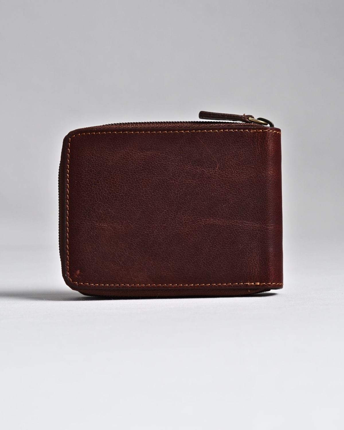 Tokyo Men’s Original Leather Zipper Wallet (Vintage Brown) Tokyo Men’s Original Leather Zipper Wallet (Vintage Brown)