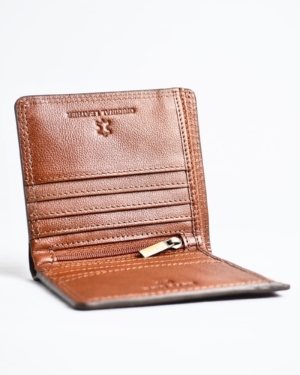 Aubrey - Men’s Original Leather Wallet (Cognac)