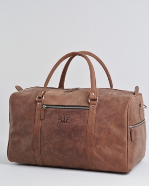 Classic Traveller - Original Leather Travel Bag (Rugged Brown)