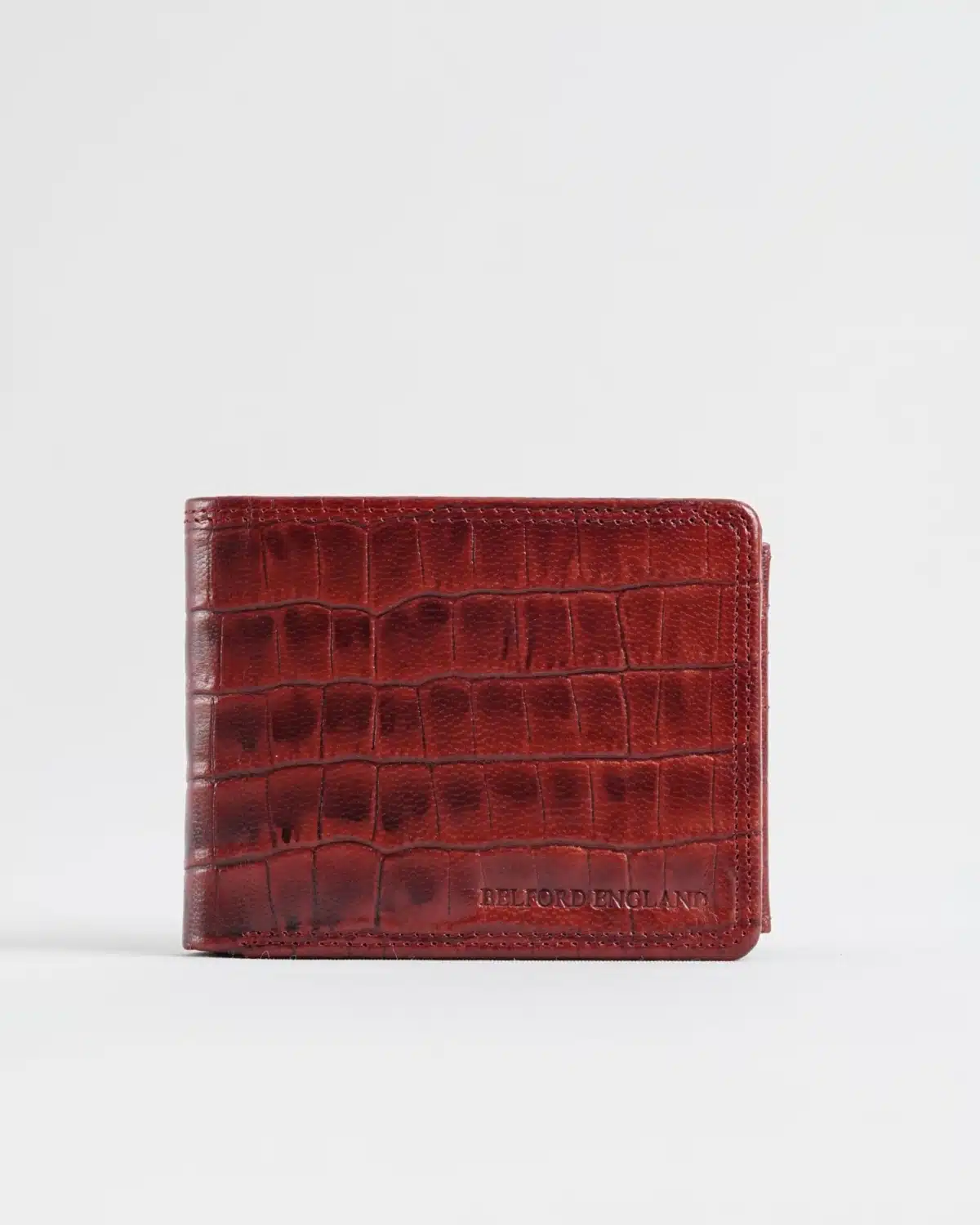 Harvard Men’s Original Leather Wallet (Croco Brown & Cherry Blend) Harvard Men’s Original Leather Wallet (Croco Brown & Cherry Blend)