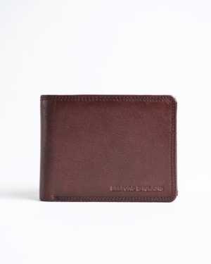 Harvard Men’s Original Leather Wallet (Rich Brown)