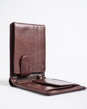 Harvard Men’s Original Leather Wallet (Rich Brown)