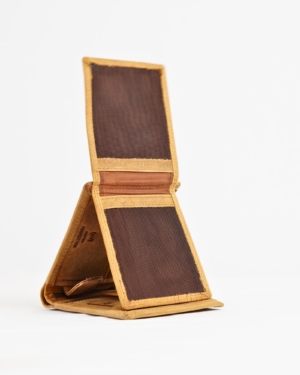 Harvard Men’s Original Leather Wallet (Rugged Tan)