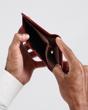 Hyde Men’s Original Leather Wallet (Croco Brown & Cherry Blend)