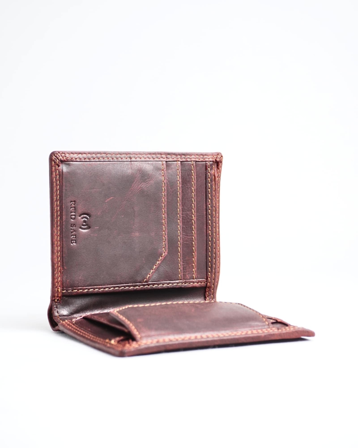 Hyde Men’s Original Leather Wallet (Vintage Brown) Hyde Men’s Original Leather Wallet (Vintage Brown)