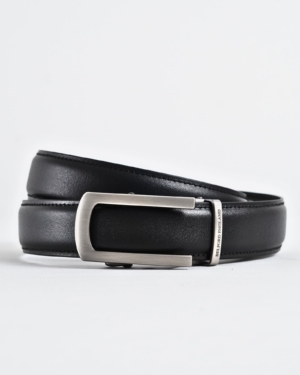 Oxford Men's Original Leather Belt (Black) - 28-44 - Fits Waist Size: 28-44