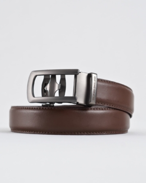 Oxford Men's Original Leather Belt (Brown)