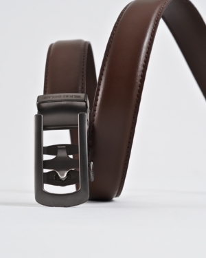 Oxford Men's Original Leather Belt (Brown)