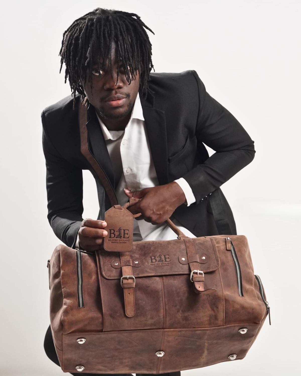 The Heritage - Original Leather Travel Bag (Rugged Brown) The Heritage - Original Leather Travel Bag (Rugged Brown)