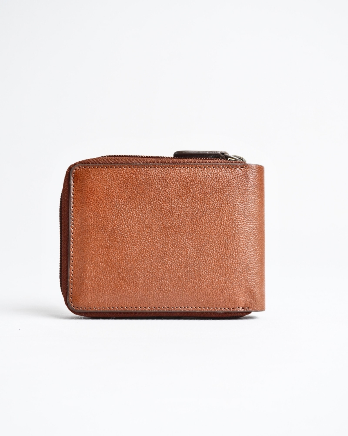 Tokyo Men’s Original Leather Zipper Wallet ( Cognac ) Tokyo Men’s Original Leather Zipper Wallet ( Cognac )