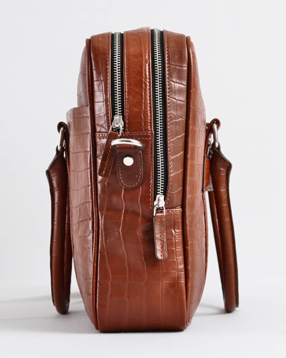 Executive Men's Original Leather Briefcase (Croco Luxury Brown) Executive Men's Original Leather Briefcase (Croco Luxury Brown)