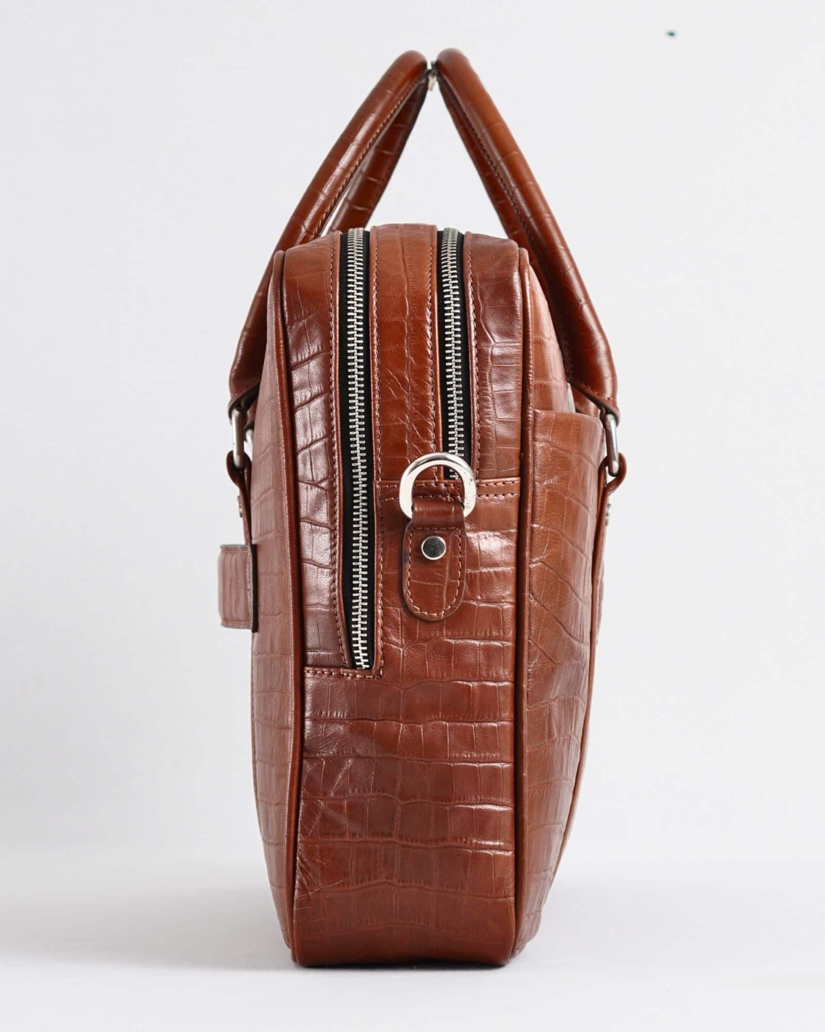 Executive Men's Original Leather Briefcase (Croco Luxury Brown) Executive Men's Original Leather Briefcase (Croco Luxury Brown)