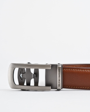 Oxford Men's Original Leather Belt (Tan) - 28-44 - Fits Waist Size: 28-44