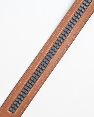 Oxford Men's Original Leather Belt (Tan) - 28-44 - Fits Waist Size: 28-44