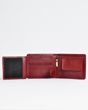Cambridge Men’s Original Leather Wallet (Elite Criss-Cross)