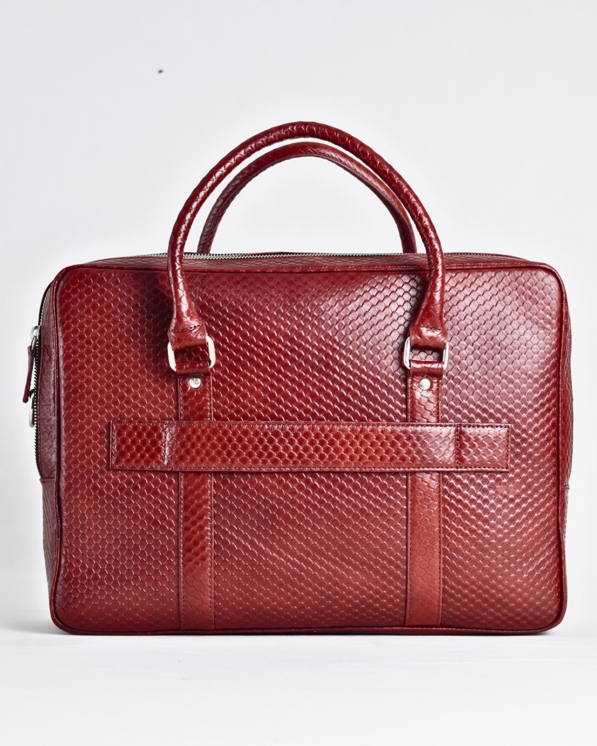 Executive Men's Original Leather Briefcase (Royal Cherry Salmon) Executive Men's Original Leather Briefcase (Royal Cherry Salmon)