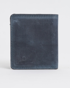 Aubrey - Men’s Original Leather Wallet (Rugged Blue)
