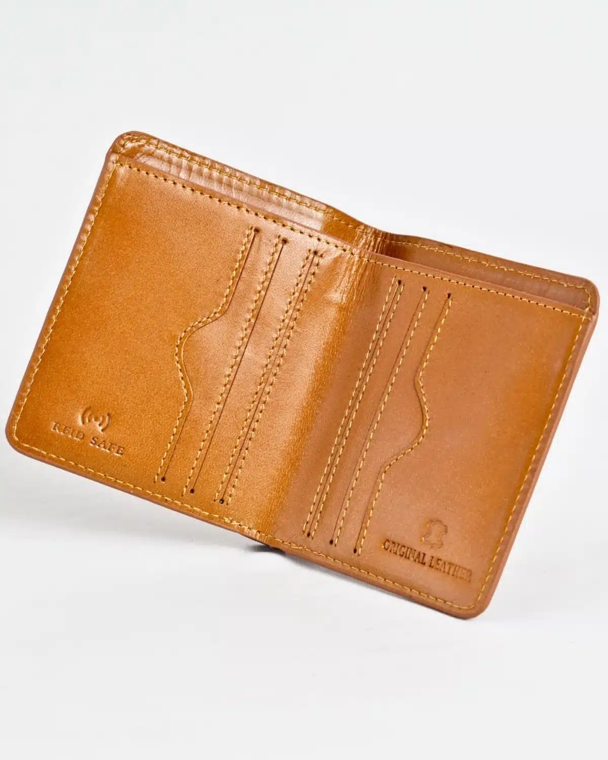 Boston - Men’s Original Leather Minimalist Wallet (Luxury Tan) Boston - Men’s Original Leather Minimalist Wallet (Luxury Tan)