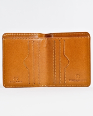 Boston - Men’s Original Leather Minimalist Wallet (Luxury Tan)