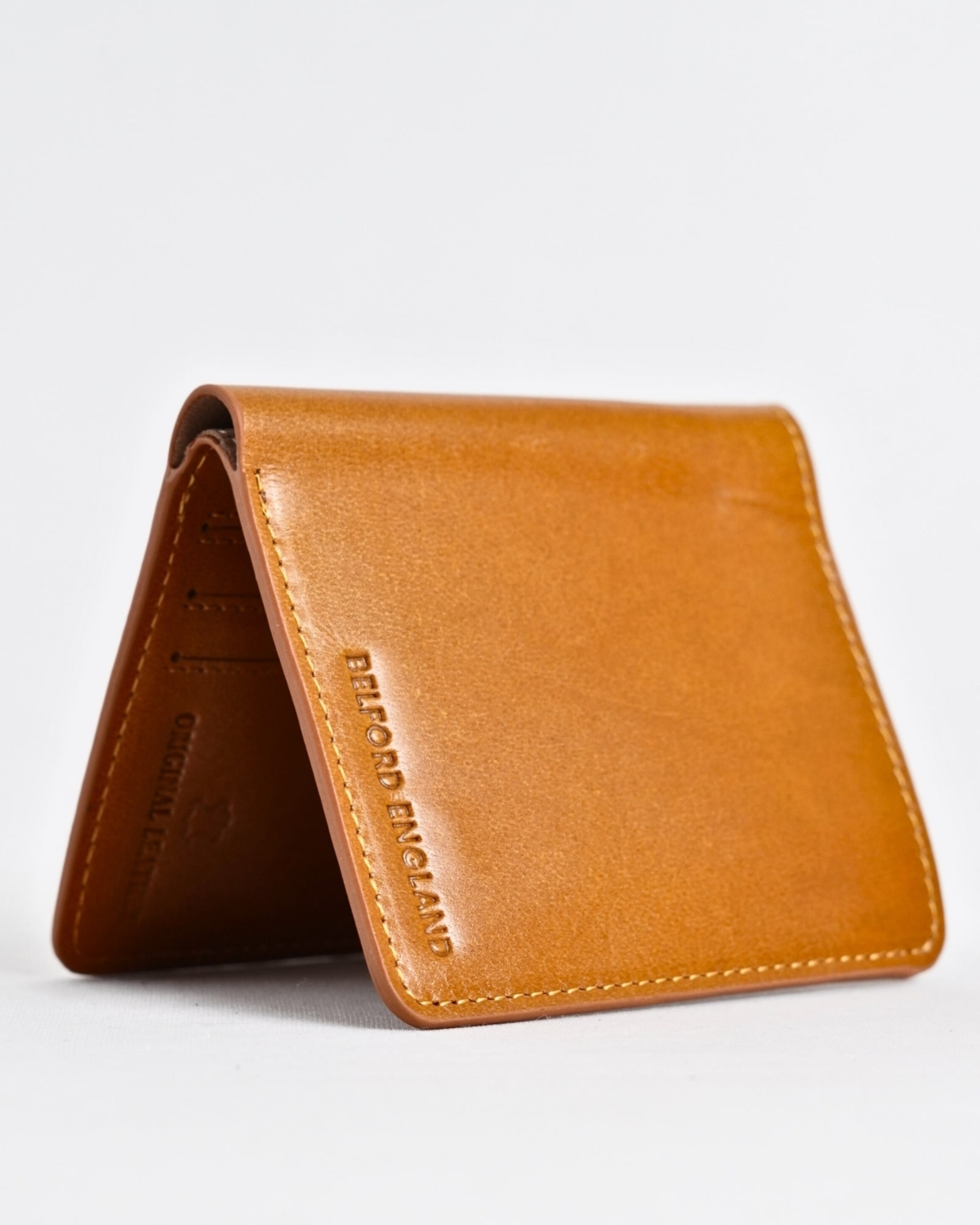 Boston - Men’s Original Leather Minimalist Wallet (Luxury Tan) Boston - Men’s Original Leather Minimalist Wallet (Luxury Tan)