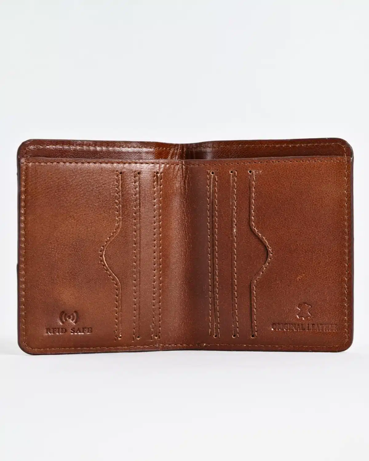 Boston - Men’s Original Leather Minimalist Wallet (Rich Brown) Boston - Men’s Original Leather Minimalist Wallet (Rich Brown)