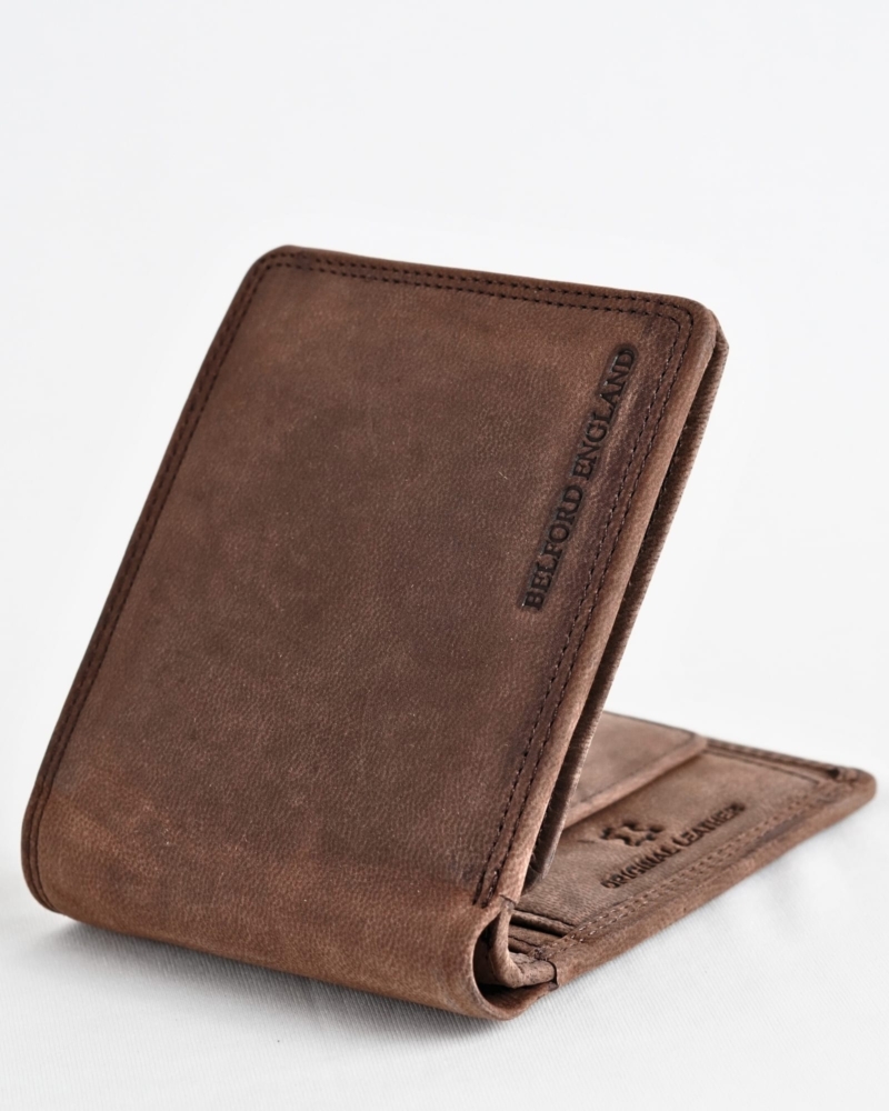 Cambridge - Men’s Original Leather Wallet (Rugged Series)